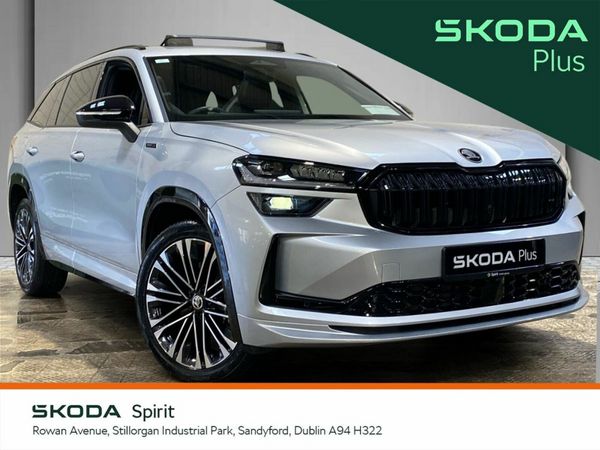 Skoda Kodiaq SUV, Petrol Plug-in Hybrid, 2025, Silver