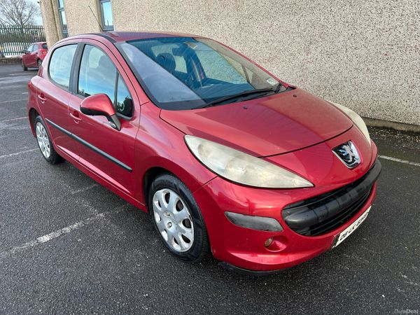 Peugeot 207 Hatchback, Petrol, 2006, Red