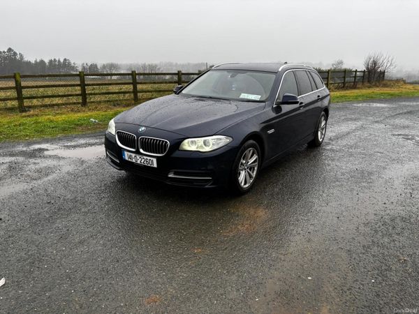 BMW 5-Series Estate, Diesel, 2014, Blue