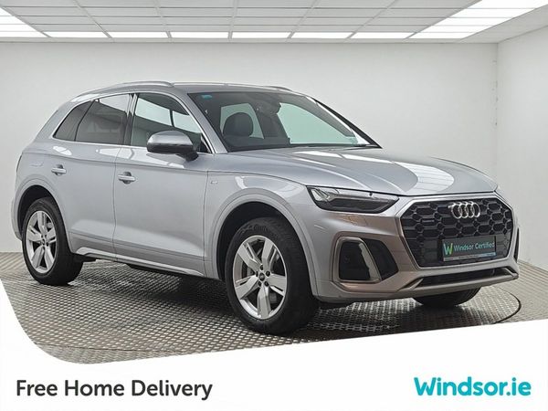 Audi Q5 SUV, Petrol Plug-in Hybrid, 2022, Silver