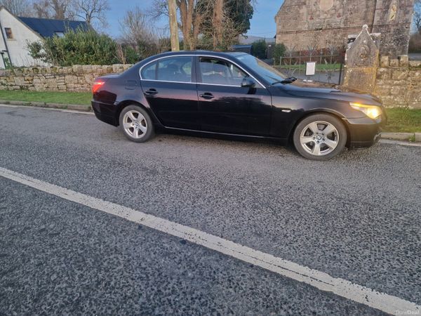 BMW 5-Series Saloon, Diesel, 2008, Black