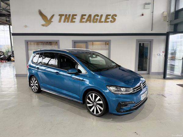 Volkswagen Touran MPV, Diesel, 2017, Blue