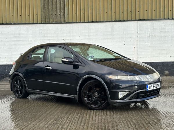 Honda Civic Hatchback, Petrol, 2007, Black