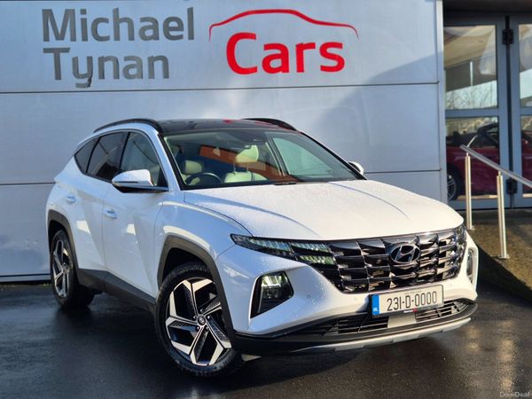 Hyundai Tucson SUV, Petrol Plug-in Hybrid, 2023, White
