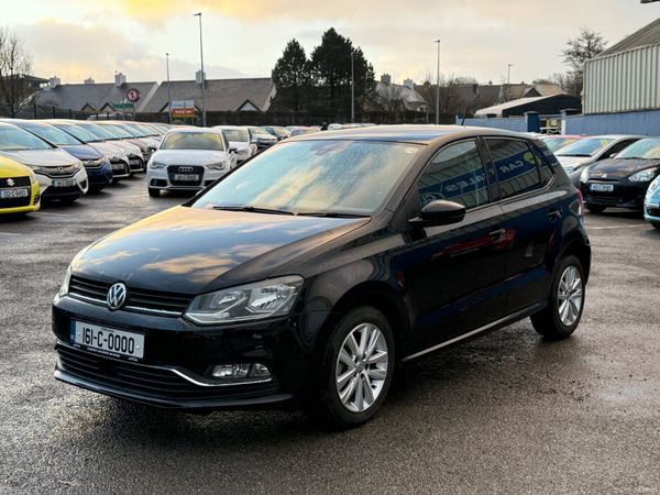 Volkswagen Polo Hatchback, Petrol, 2016, Black