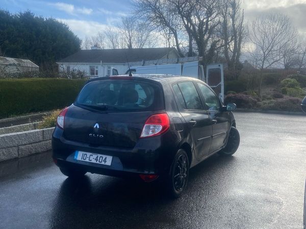 Renault Clio Hatchback, Ethanol Petrol, 2010, Black