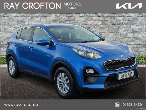 Kia Sportage SUV, Diesel, 2020, Blue
