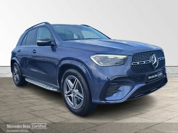 Mercedes-Benz GLE SUV, Diesel Plug-in Hybrid, 2024, Blue