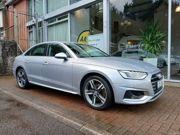 Audi A4 Saloon, Diesel, 2020, Silver