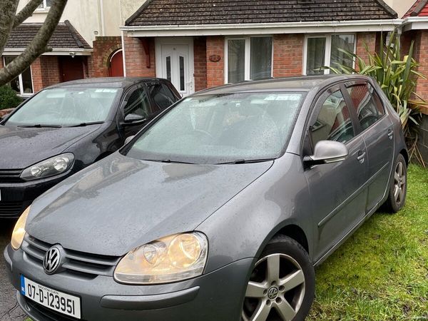 Volkswagen Golf Hatchback, Diesel, 2007, Grey