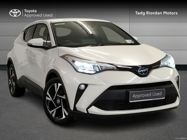 Toyota C-HR SUV, Petrol Hybrid, 2023, White