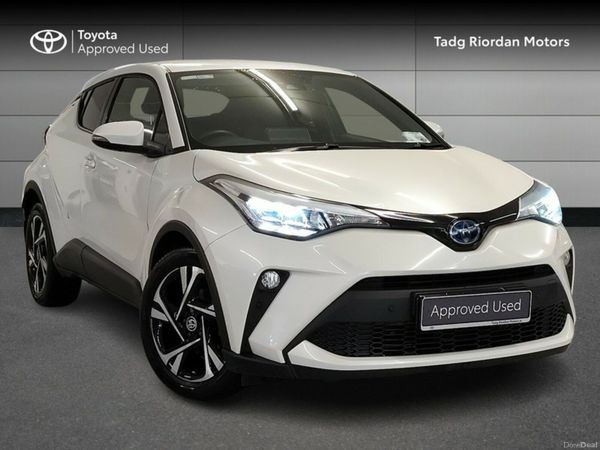Toyota C-HR SUV, Petrol Hybrid, 2023, White