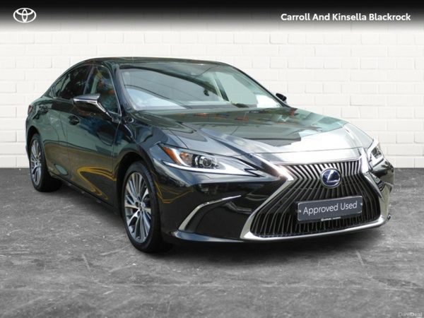Lexus ES Saloon, Petrol Hybrid, 2022, Black