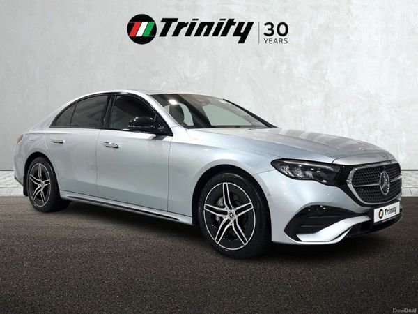 Mercedes-Benz E-Class Saloon, Diesel Plug-in Hybrid, 2025, Silver