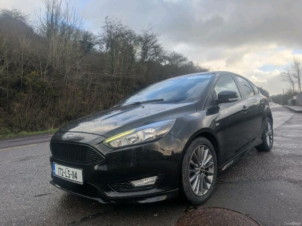 Ford Focus Hatchback, Diesel, 2017, Black
