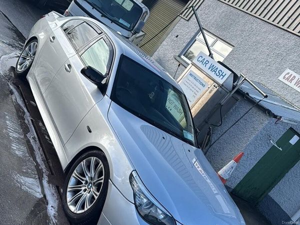 BMW 5-Series Saloon, Diesel, 2008, Silver