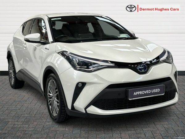 Toyota C-HR SUV, Petrol Hybrid, 2022, White