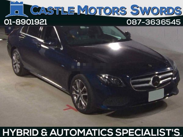 Mercedes-Benz E-Class Saloon, Petrol Hybrid, 2017, Blue
