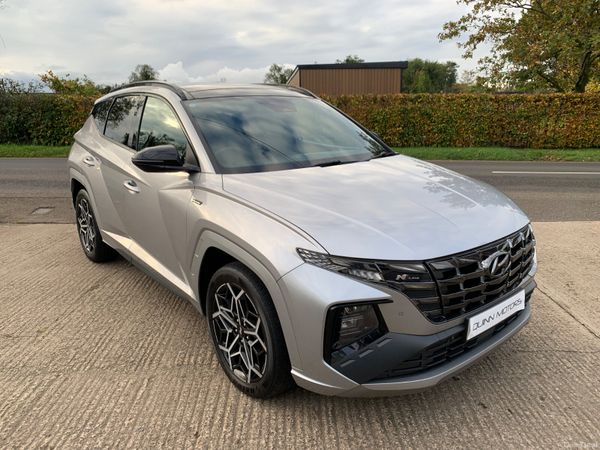 Hyundai Tucson SUV, Petrol Hybrid, 2021, Silver