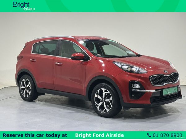 Kia Sportage MPV, Diesel, 2020, Red