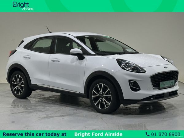 Ford Puma MPV, Petrol Hybrid, 2023, White