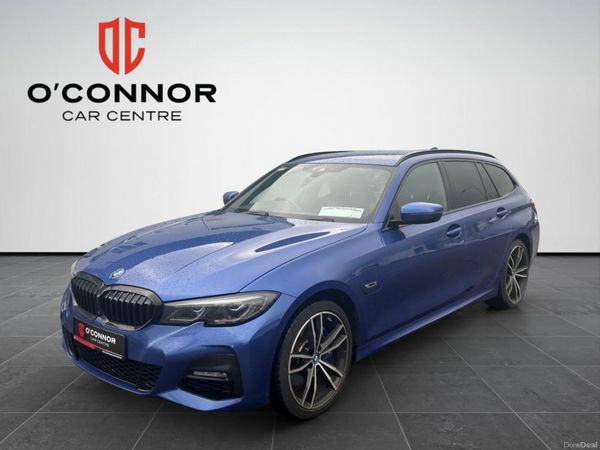 BMW 3-Series Estate, Petrol Plug-in Hybrid, 2022, Blue