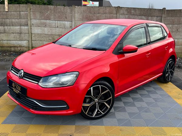Volkswagen Polo Hatchback, Petrol, 2017, Red