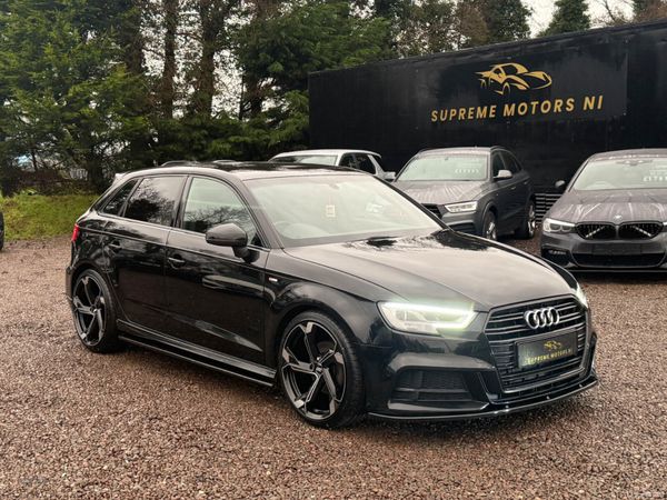 Audi A3 Hatchback, Diesel, 2017, Black