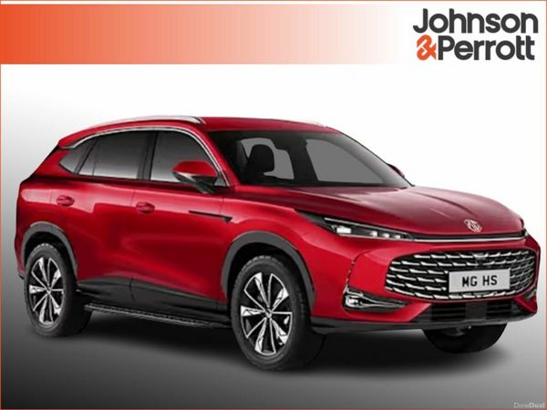 MG HS Hatchback, Petrol Plug-in Hybrid, 2026, Red