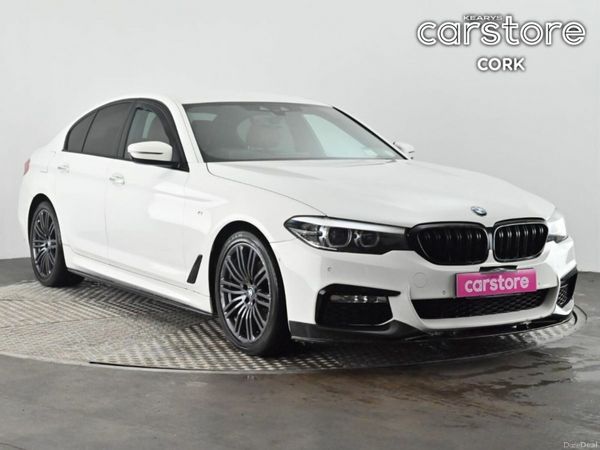 BMW 5-Series Saloon, Diesel, 2017, White