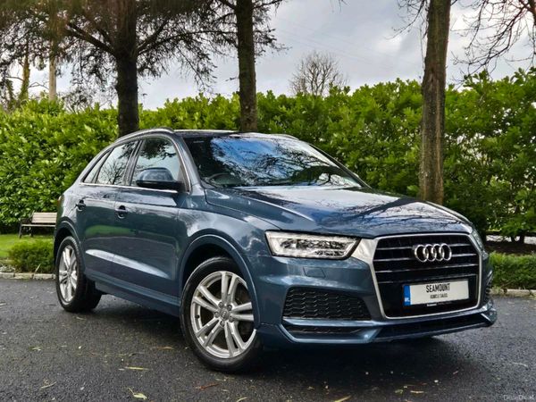 Audi Q3 SUV, Petrol, 2017, Blue