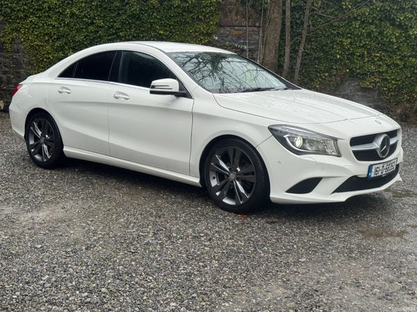 Mercedes-Benz CLA Saloon, Petrol, 2016, White