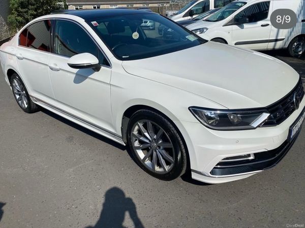 Volkswagen Passat Saloon, Diesel, 2017, White