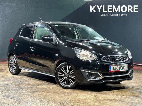 Mitsubishi Mirage Hatchback, Petrol, 2017, Black