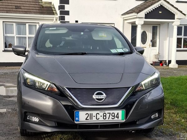 Nissan Leaf Hatchback, Electric, 2021, Grey