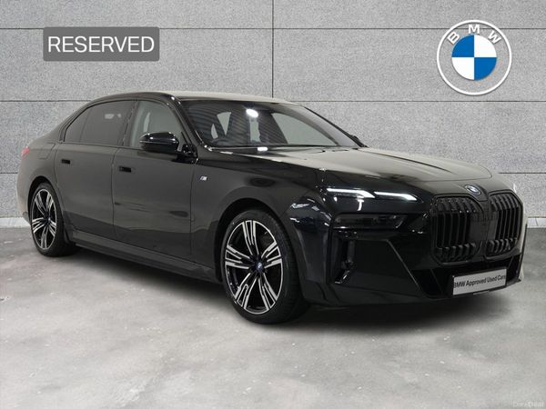 BMW i7 Saloon, Electric, 2022, Black