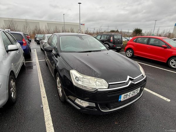 Citroen C5 Saloon, Diesel, 2009, Black
