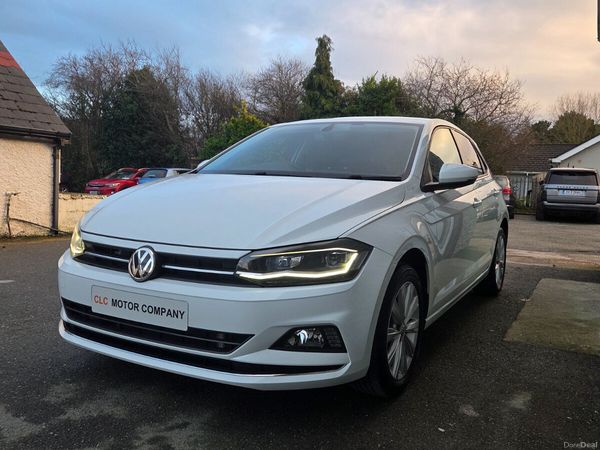 Volkswagen Polo Hatchback, Petrol, 2018, White