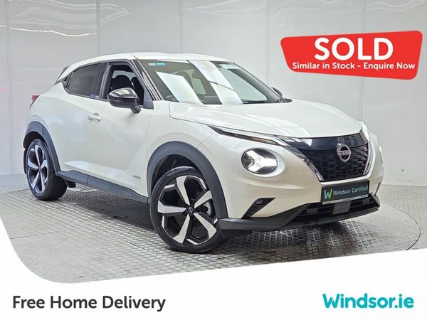 Nissan Juke SUV, Petrol Hybrid, 2025, White