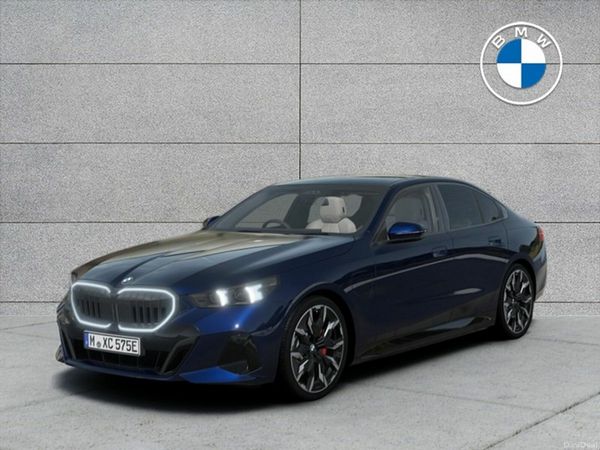 BMW 5-Series Saloon, Petrol Plug-in Hybrid, 2026, Blue