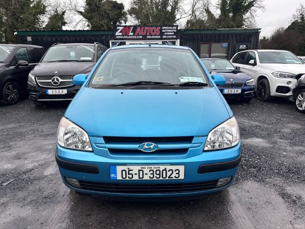 Hyundai Getz Hatchback, Petrol, 2005, Blue