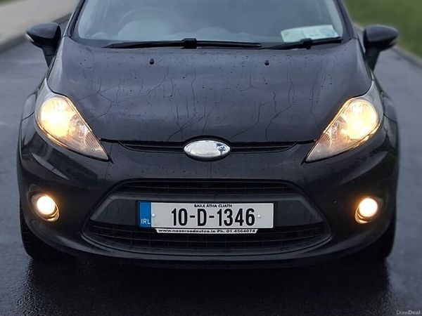 Ford Fiesta Hatchback, Petrol, 2010, Black
