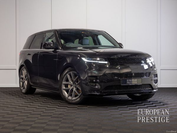 Land Rover Range Rover Sport SUV, Petrol Plug-in Hybrid, 2025, Black
