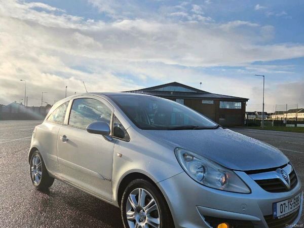 Vauxhall Corsa Hatchback, Petrol, 2007, Silver