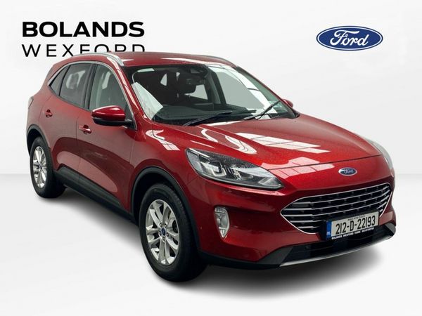 Ford Kuga SUV, Petrol Hybrid, 2021, Red