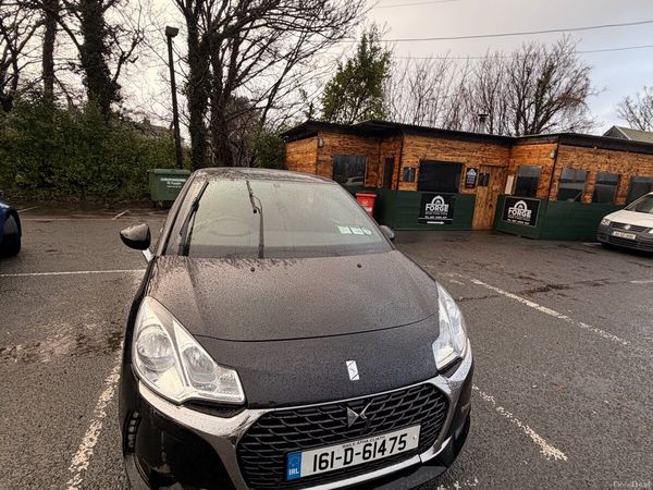 DS Automobiles DS 3 Hatchback, Petrol, 2016, Black
