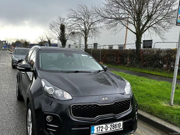 Kia Sportage SUV, Diesel, 2017, Black