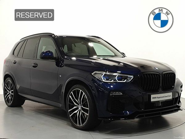 BMW X5 SUV, Petrol Plug-in Hybrid, 2021, Blue