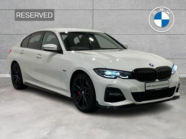 BMW 3-Series Saloon, Petrol Plug-in Hybrid, 2022, White