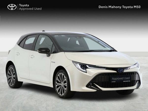 Toyota Corolla Hatchback, Petrol Hybrid, 2019, White